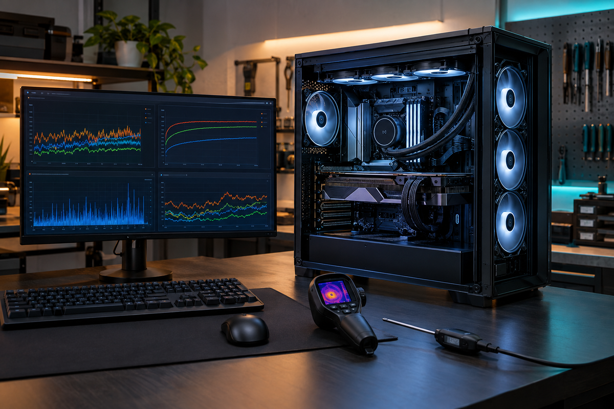 Benchmark & Stresstest (Qualitätskontrolle)