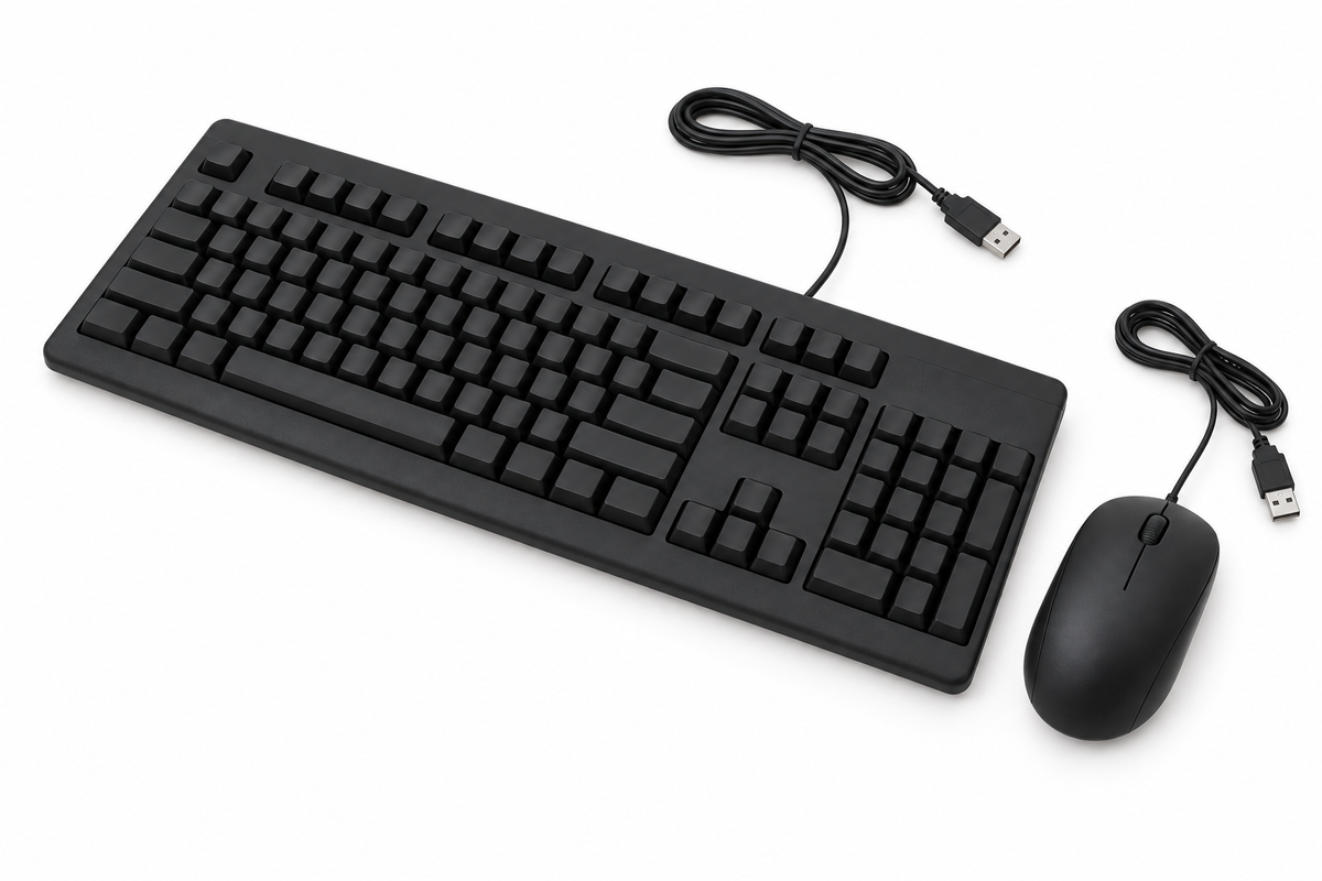 Tastatur-Maus-Set (kabelgebunden)