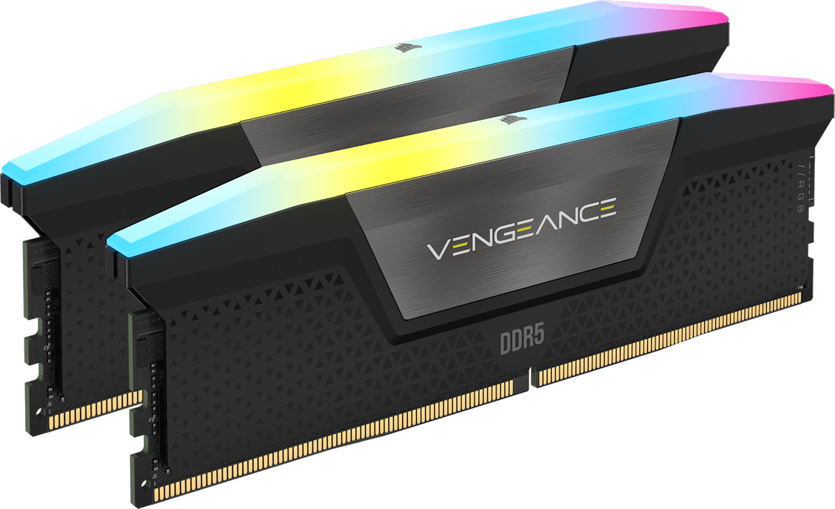 Corsair Vengeance RGB 2x16GB DDR5-6000 Schwarz